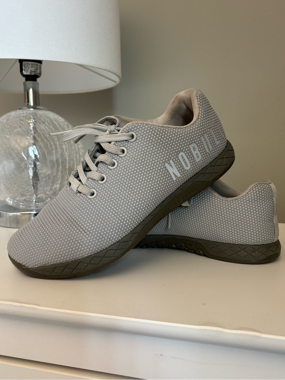 NOBULL Outwork Training Shoes Gray | Men’s 7 | Women’s 8.5